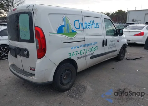 2015 Ram Promaster City Tradesman Slt z USA, uszkodzony, nr VIN ZFBERFBT5F6955276